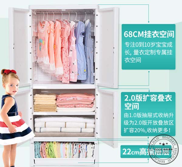  2018年實用兒童衣柜怎么選擇好？